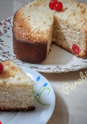 চেরি ভ্যানিলা কেক (Cherry vanilla cake recipe in bengali) রেসিপির প্রধান ছবি