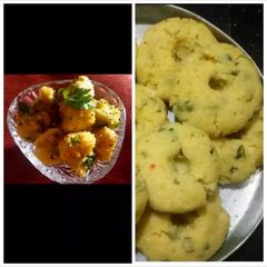 A picture of Authentic steamed Laddu Dhokli.