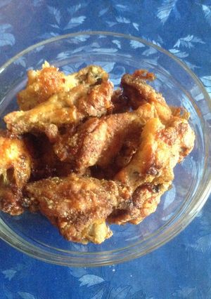 Ropogós csirkeszárnyak recept fotója