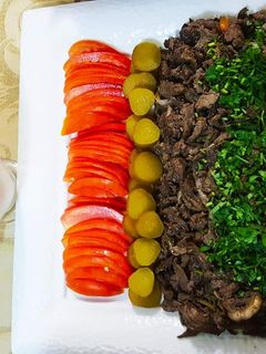 صورة لوصفة شاورما اللحم المنزلية