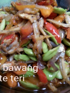 Foto resep Tumis bawang pete teri