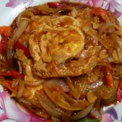 รูปของ Telur Ceplok Kecap Simple Ala Wizi