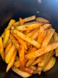 Batata "frita" na airfryer
