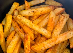 Foto de Batata "frita" na airfryer
