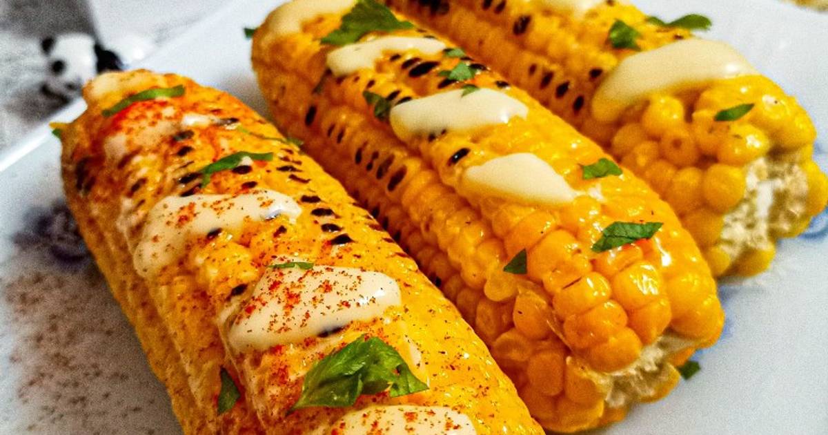 Resipi Jagung Panggang Ala Mexico Oleh Aznie Khasri Cookpad