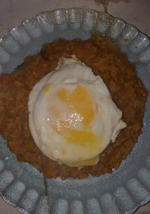 Una foto de Risotto de calabaza