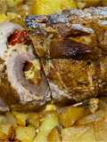 Carre de cerdo relleno
