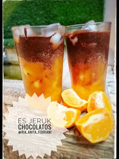 Foto resep Es Jeruk Chocolatos
