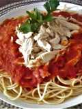 Pasta 🍜Arrabiata con Pollo🍗