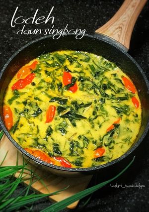 Foto resep Lodeh Daun Singkong