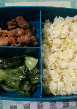 Foto resep Bento ayam karage