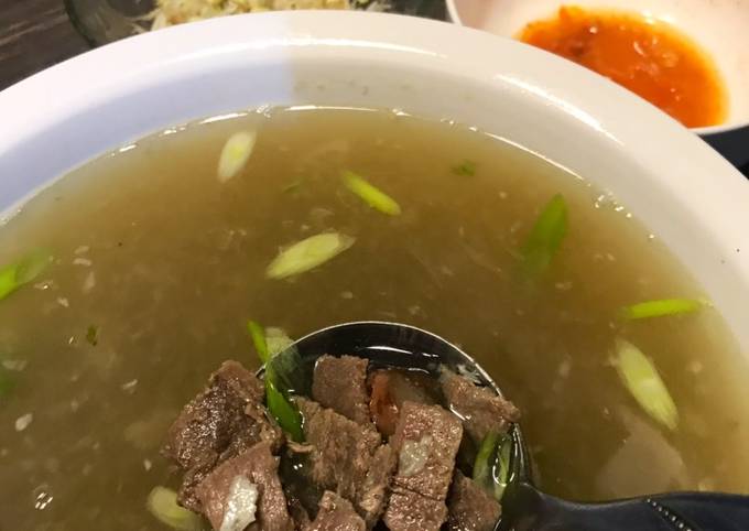 Bagaimana Buat Soto Daging Sapi Segar khas Solo, Enak Banget