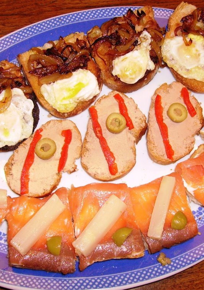 Una foto de Canapés para fiestas