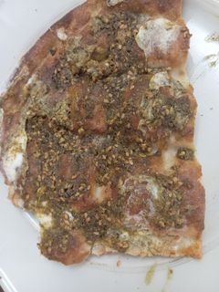 عکسی از دستور نان و زعتر