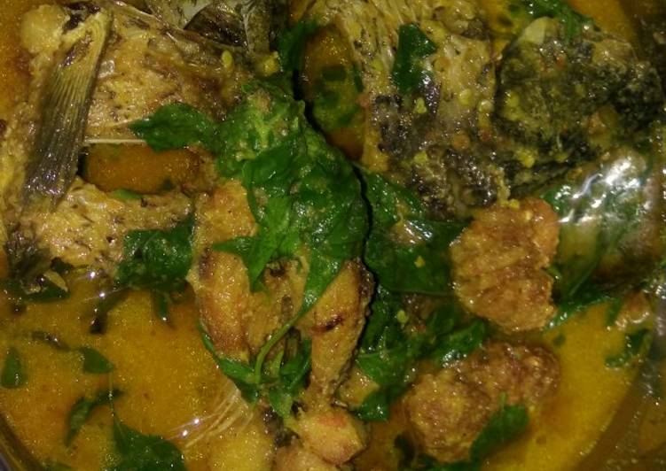Resep Ikan Mas Saus Kemangi, Enak Banget