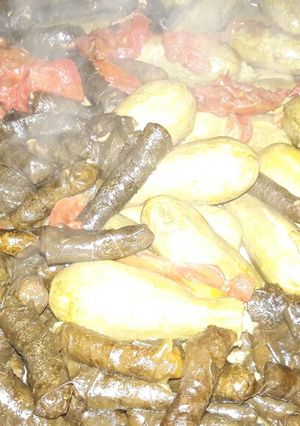 صورة لوصفة دوالي وكوسا