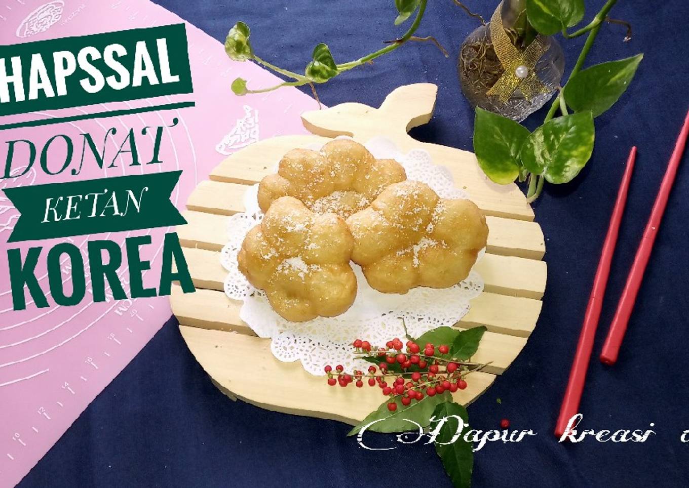 132. Chapssal || Donat Ketan Korea