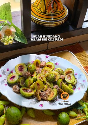 Gambar Buah kundang asam boi cili padi