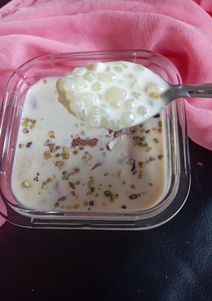 साबूदाना खीर रेसिपी मुख्य फोटो