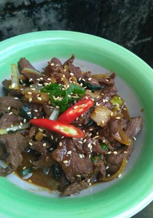 Foto resep Beef Teriyaki