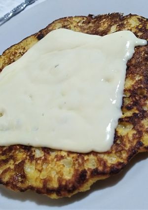 Una foto de Pancakes de banano y avena! 🥞🍌