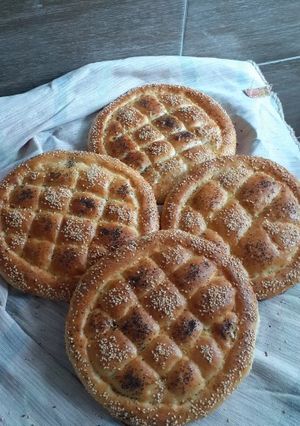 صورة لوصفة خبز البيدا التركي