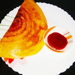 A picture of Besan Paneer Dosa.
