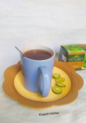 A picture of Mint tea recipe.