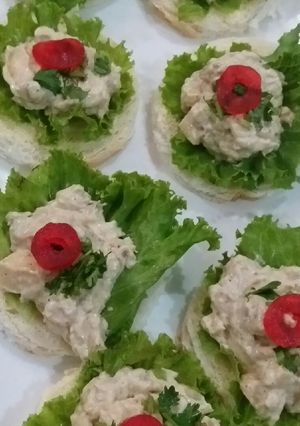 A picture of Open Face Sandwiches.