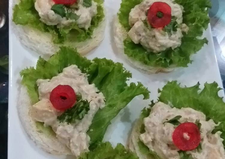 Recipe of Perfect Open Face Sandwiches