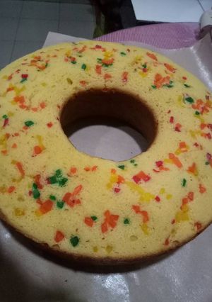 Foto resep Bolu Panggang Sukade Warna-Warni