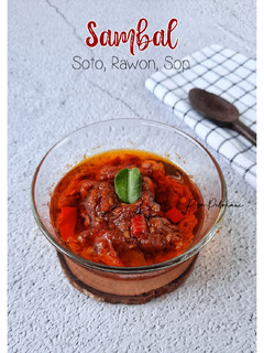 Foto resep 41. Sambal Soto, Rawon, Sop