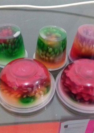 Foto resep Jelly art cup