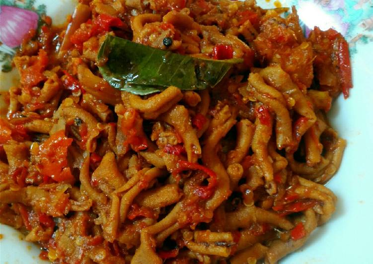 Usus pedas ala Warteg