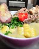 Sopa de chochoca (Maíz molido)👍🇵🇪