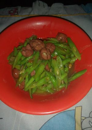 Foto resep Tumis Buncis Sosis Sapi