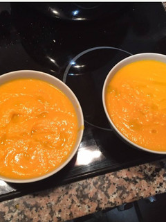 Una foto de Crema de zanahorias