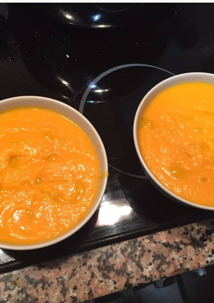 Una foto de Crema de zanahorias