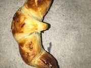 Une photo de croissant sucrè
