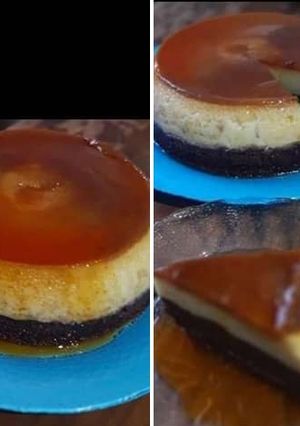 Una foto de Torta imposible. Chocoflam
