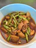 Tumis Buncis Udang Bakso