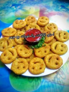 صورة لوصفة ابتسامة البطاطس😊 😊🍟