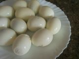 Boiled eggs