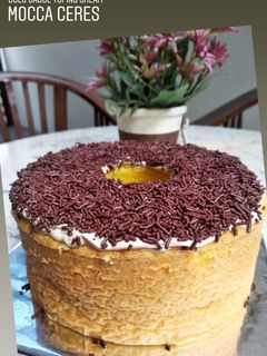 Foto resep Bolu jadul cream mocca ceres