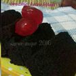 Brownies ketan hitam