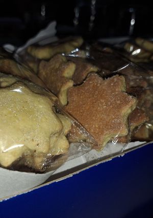 Una foto de Galletitas de mandarina y coco