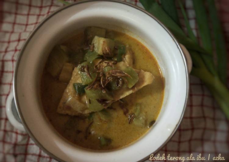 Lodeh Terong ala ibu