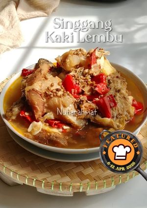 Gambar Singgang Kaki Lembu