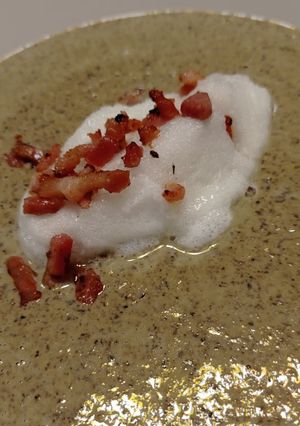 Une photo de Ile flottante aux champignons