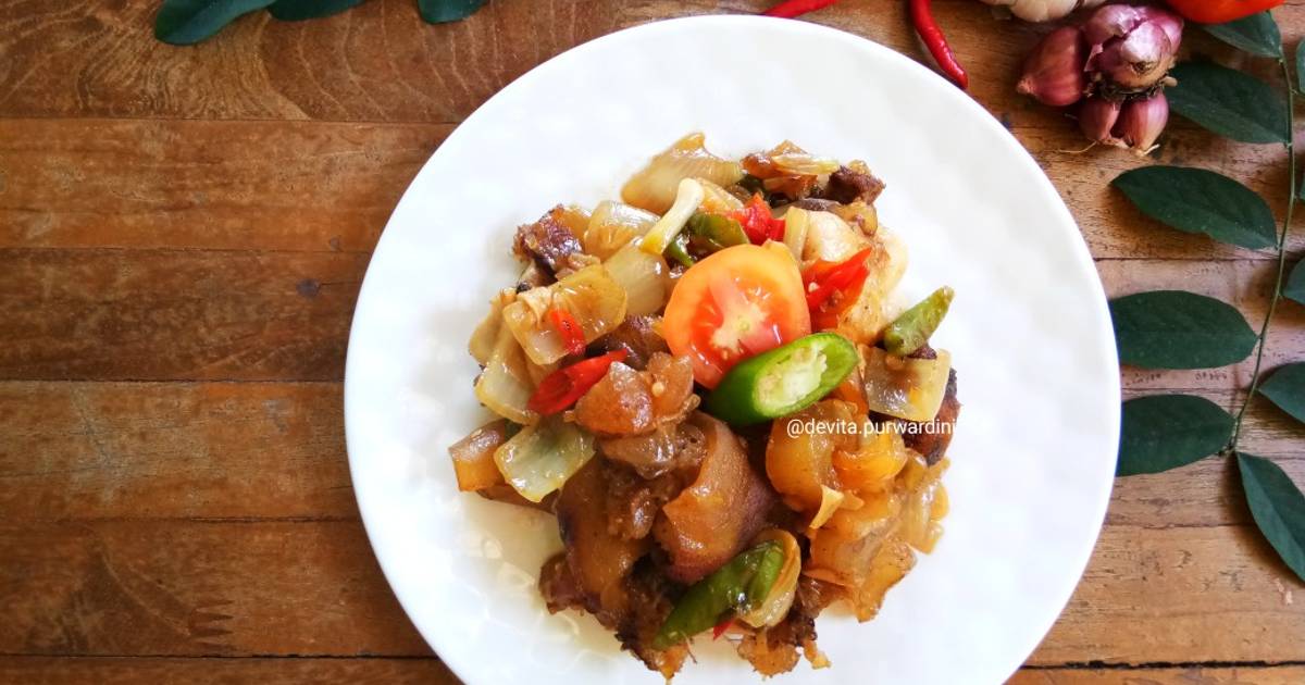 Resep Tumis kikil sapi oleh Devita Purwardini - Cookpad